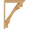 Ekena Millwork Merced Slat Rough Sawn Outlooker, Western Red Cedar, 6"W x 34"D x 46"H OUT06X34X46MRC06RWR - alternate 4